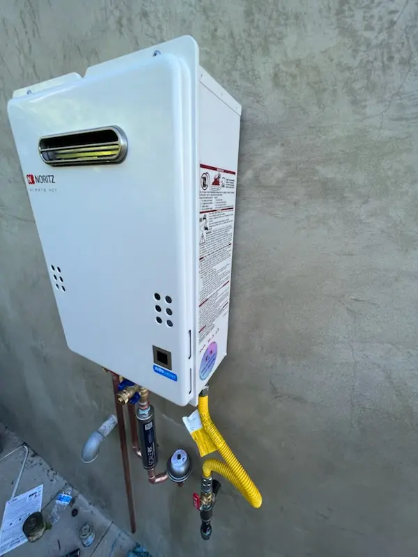 Tankless water heater installation for Limestone Gardene homes